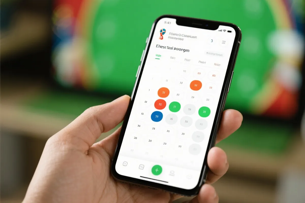 App 界面预览 - 赛程与提醒